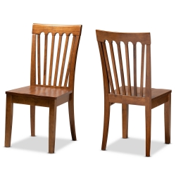 Baxton Studio Nicolette Modern and Contemporary Grey Fabric Upholstered and Walnut Brown Finished Wood 5-Piece Pub Set